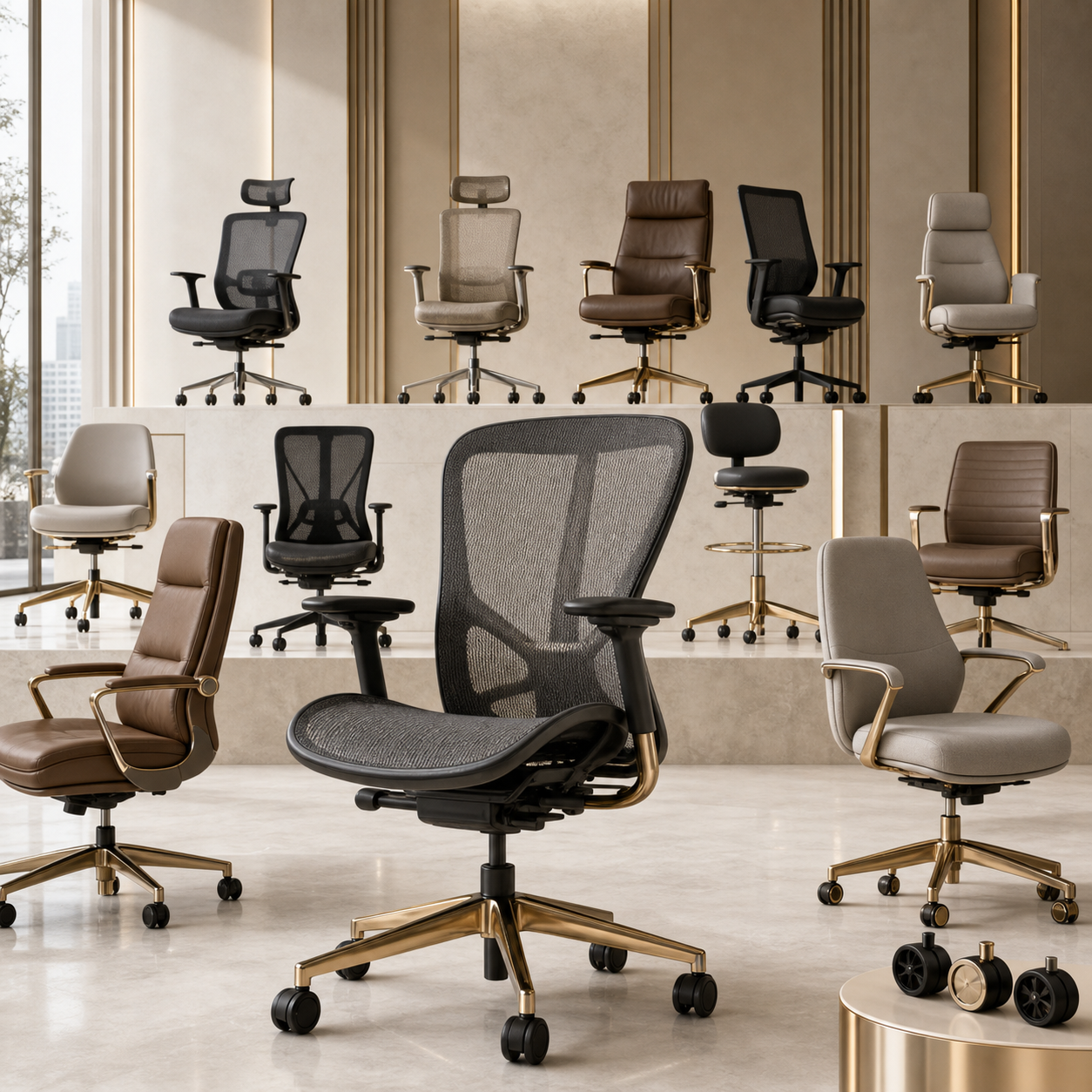 ErgoTech / Modern Task & Executive Chairs Collection