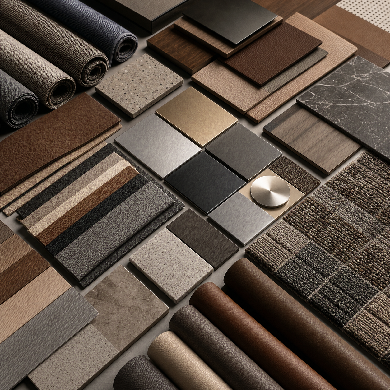 Commercial Interior PBR Material Library (4K)