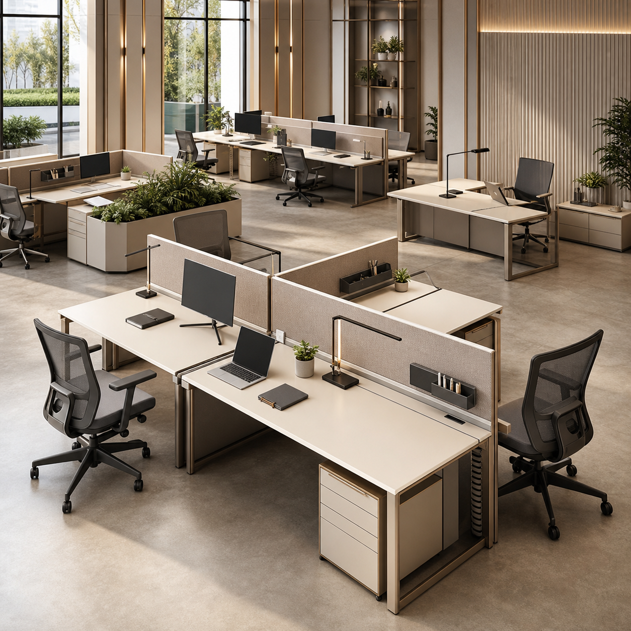 Modular Workstation & Open-Plan Desk System